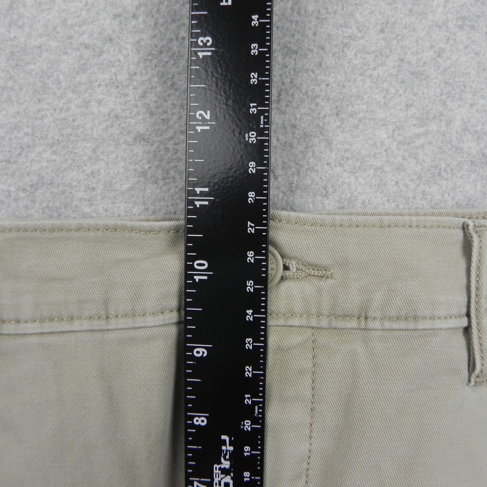 Levis XX Chino Standard Taper Pants Mens 33x27 Tan Khaki Stretch Cotton Twill - Picture 8 of 12